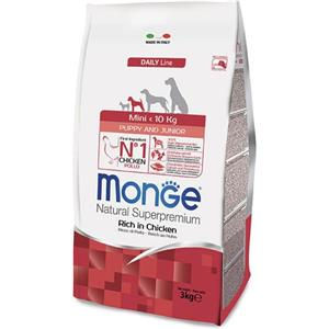 Monge Natural Superpremium Puppy&Junior Mini (Pollo) - secco