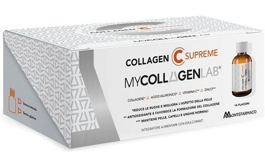 Montefarmaco Mycollagenlab Collagen C Supreme Mantenimento della Pelle Flaconcini