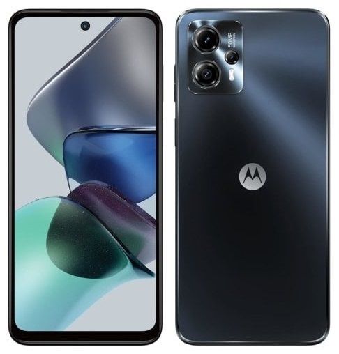 GOKEN Cover Folio In Pelle Per Motorola Moto G13 – Custodia Portafoglio Con Slot Carte E Supporto, Magnetica, Nero