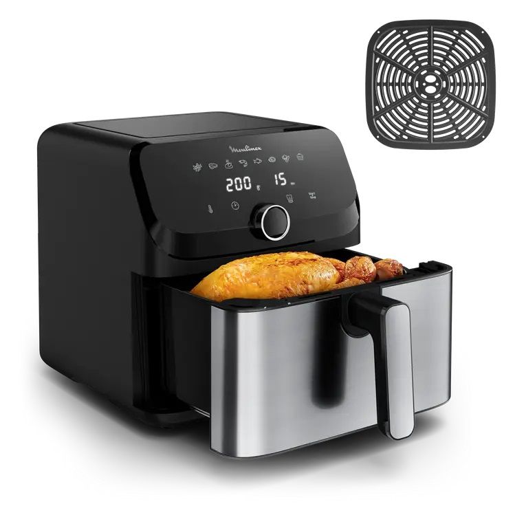 Friggitrice Moulinex Easy Fry 3-in-1 - 1700W, 65L, Grill E Vapore - Colore Nero - Foto 2