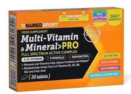 Named Sport Multi-Vitamin & Mineral Pro Compresse, Confronta prezzi