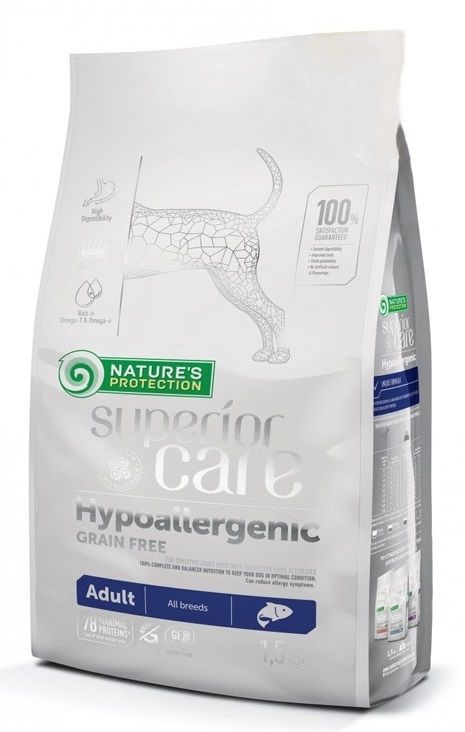 Crocchette Grain Free Per Cani Piccoli Nature's Protection - Con Pesce Bianco, 1.5kg - Foto 9