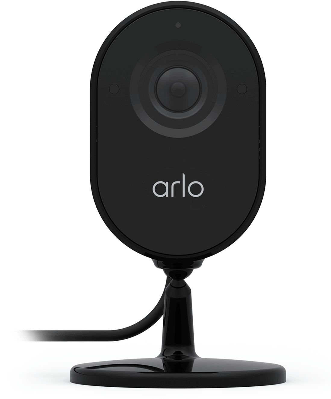 Arlo 2K Essential Pan Tilt Outdoor Security Camera - Wired Plug-in Powered - White