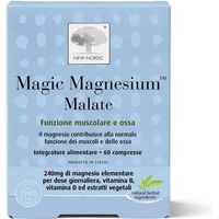 New Nordic Magic Magnesium Malate Funzione Muscolare e Ossa Compresse