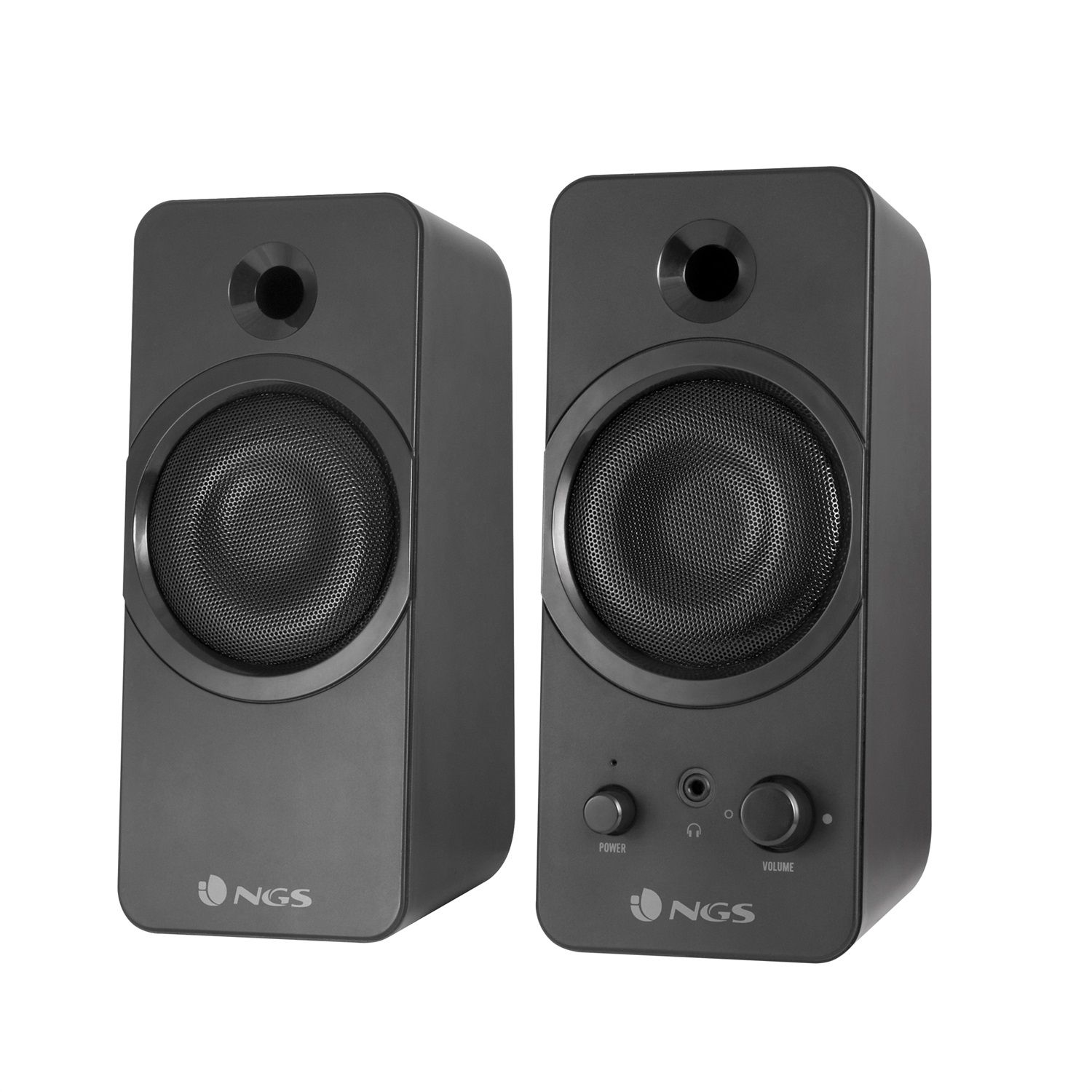 NGS SB150- Haut-parleurs Multimédia 2.0 pour PC, 2W, Sortie Casque