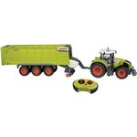 Nikko Trattore Claas Axion 870 Rc con Rimorchio Cargos 9600 RC