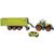 Nikko Trattore Claas Axion 870 Rc con Rimorchio Cargos 9600 RC