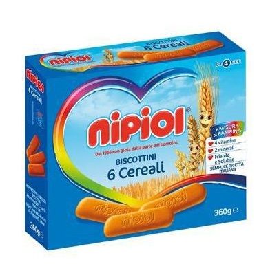 NIPIOL BISCOTTINI 6 CRL 800G