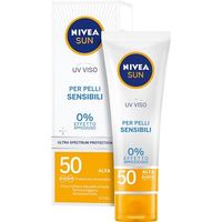 Nivea Sun Uv Crema Viso Sensitive SPF50