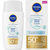 Nivea Sun UV Viso Specialist Derma Skin Clear SPF50+ Fluido Opacizzante