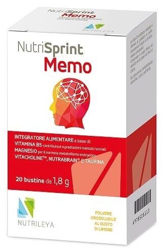 Nutrileya Nutrisprint Memo Bustine