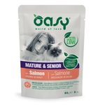 Oasy Bocconcini in Salsa Mature & Senior Gatto (Salmone) - umido