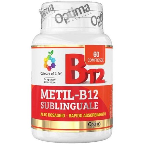 Optima Colours Of Life Metil-B12 Sublinguale Sistema Nervoso Compresse