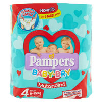 Pampers Baby-Dry Mutandino 4