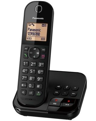 Panasonic KX-TGE510JTS Telefono Cordless (DECT) Ampio Schermo  Retroilluminato Tasti Grandi