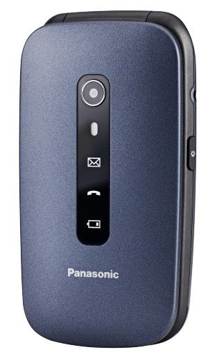 Panasonic KX-TU550EXC Telefono 4G Cellulare Essenziale per Anziani a  Conchiglia, Fotocamera da 1.2MP, Telefono per Anziani con Schermo Grande da  2.8