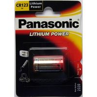 Panasonic Lithium Power CR123A