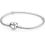 Pandora Moments con Maglia Snake e Chiusura a Cuore