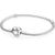 Pandora Moments con Maglia Snake e Chiusura a Cuore