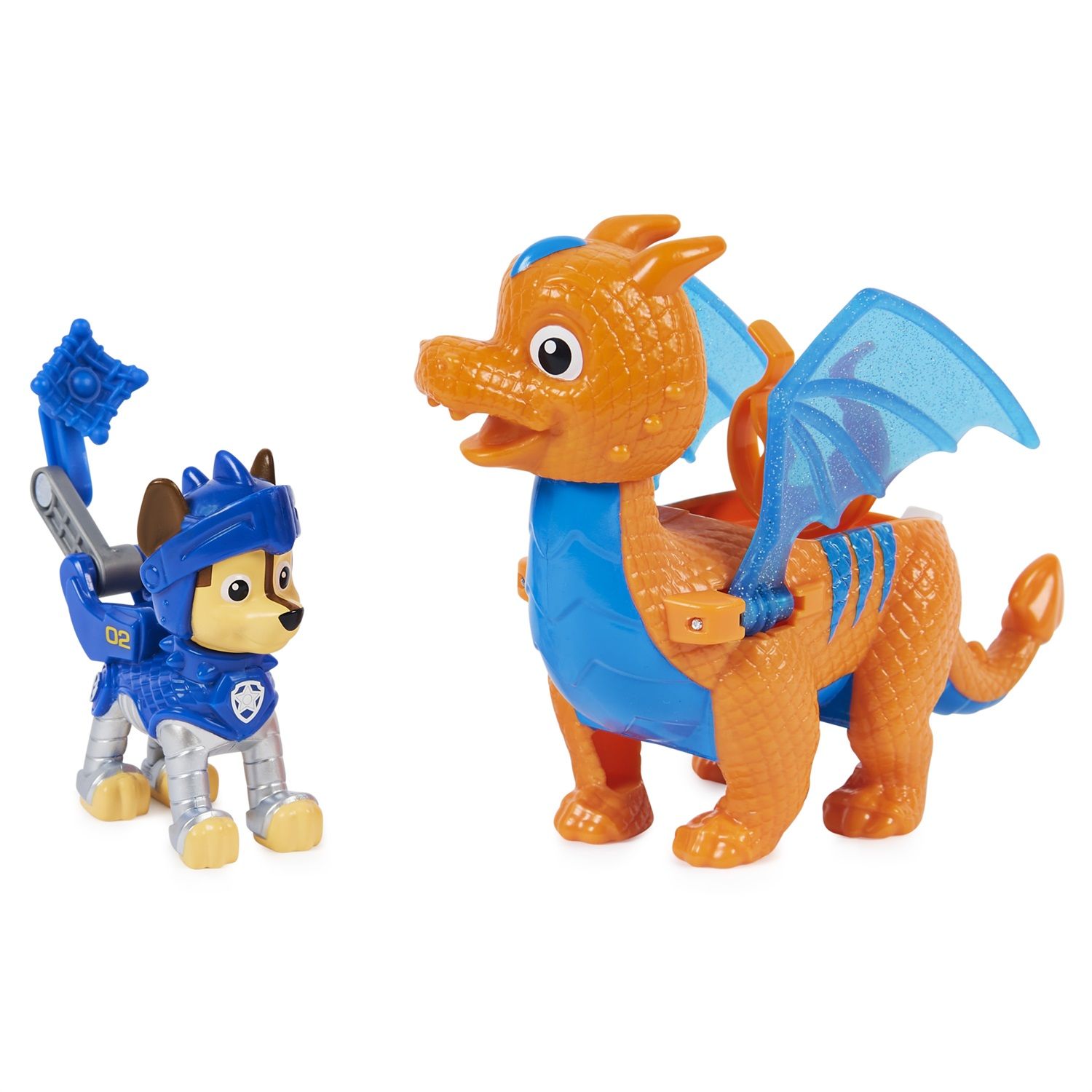 Paw Patrol Set 3 Personaggi: Rubble, Sindaco Goodway E Chickaletta - Giocattoli Ufficiali Per Bambini 3+