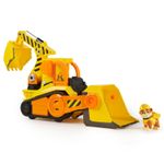 Paw Patrol Rubble & Crew: Veicolo Deluxe con Cucciolo