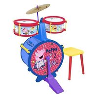 Peppa Pig Batteria con Sgabello