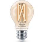 Philips Lampadina Goccia Filamento Trasparente Smart LED Dimmerabile 7W E27
