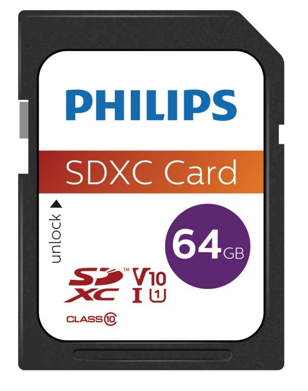 Philips Ultra Speed microSDXC Card 128 GB + adattatore SD UHS-I U1, velocità di lettura fino a 80 MB/s, A1 Fast App Perf,V10, scheda di memoria per smartphone,tablet,PC,lettore di schede,video Full HD