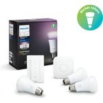 Philips Starter Kit Hue LED 3x9W E27 + Bridge + Dimmer