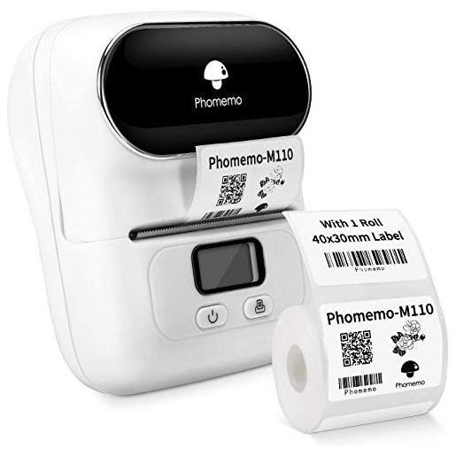 Phomemo M110 Stampante per etichette termica Bluetooth mobile con