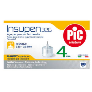 AGO PER PENNA PIC INSUPEN ORIGINAL GAUGE 32X4 MM 100 PEZZI