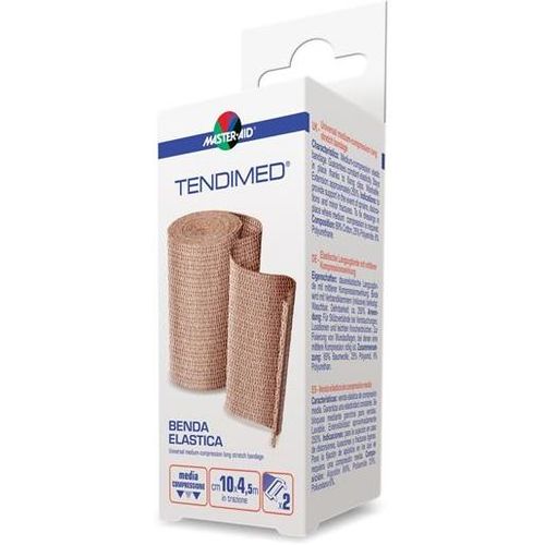2 Rotoli Benda Elastica Coesiva 20 Metri x 10CM Bende Elastiche per Bendaggio Fissaggio Mdicazione Fratture Leggere