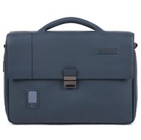 Piquadro Akron Cartella Espandibile con Scomparto Porta Computer e Porta iPad