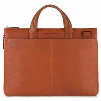 Piquadro Black Square Cartellina Espandibile Porta Computer con Scomparto per iPad