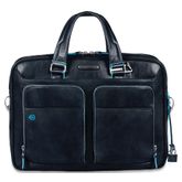 Piquadro Blue Square Borsa Sottile Porta Computer e Porta iPad a Due Manici