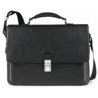 Piquadro Modus Cartella Porta Computer Espandibile con Patta e Scomparto Porta iPadAir/Air2