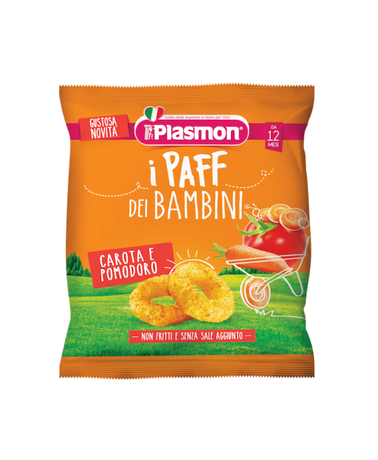 Plasmon - Paff lenticchie e patate dolci 15 gr - Bimbostore