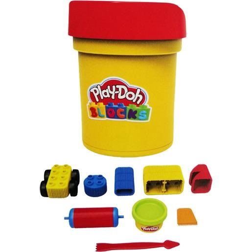 Mega Bloks Secchiello Elefante: 25 Pezzi Grandi Per Costruzioni, Contenitore A Forma Di Elefante, Gioco Educativo Per Bambini 1-5 Anni, GFX30