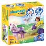 Playmobil 1.2.3 Unicorno con calesse