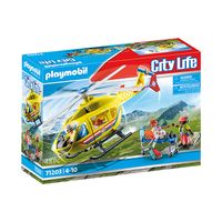Playmobil City Life Elicottero di soccorso
