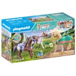 Playmobil Horses of Waterfall Set 3 cavalli con selle