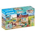 Playmobil Horses of Waterfall Stalla con veterinario