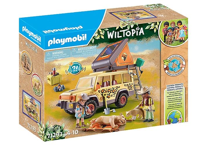 Playmobil Wiltopia Fuoristrada con leoni Confronta prezzi - Main Image