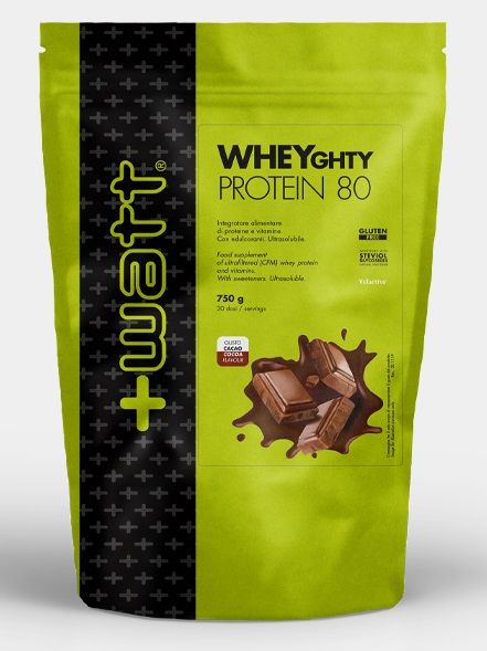 +Watt Wheyghty Protein 80 750g