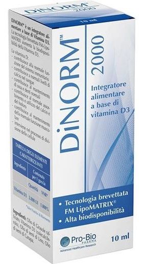 Pro-Bio Pharma Dinorm 2000 Gocce