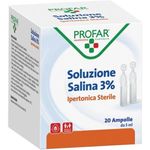 Profar Soluzione Salina Ipertonica 3% Flaconcini