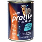 Prolife Pet Dual Fresh Adult Medium Large Cane (Salmone e Merluzzo) - umido