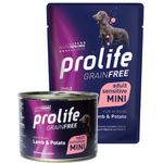 Prolife Pet Grain Free Sensitive Adult Mini Cane (Agnello e Patate) - umido
