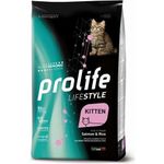 Prolife Pet Life Style Kitten (Salmone e Riso) - secco