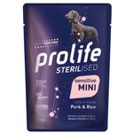 Prolife Pet Sterilised Sensitive Adult Mini Cane (Maiale e Riso) - umido